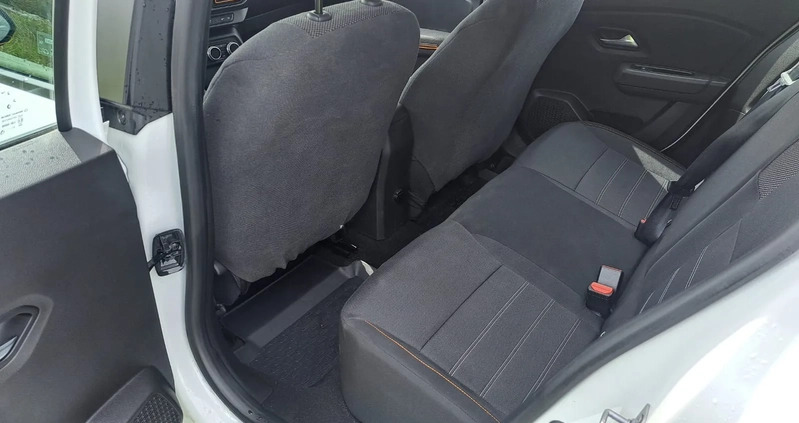 Dacia Sandero Stepway cena 27921 przebieg: 51162, rok produkcji 2021 z Żary małe 121